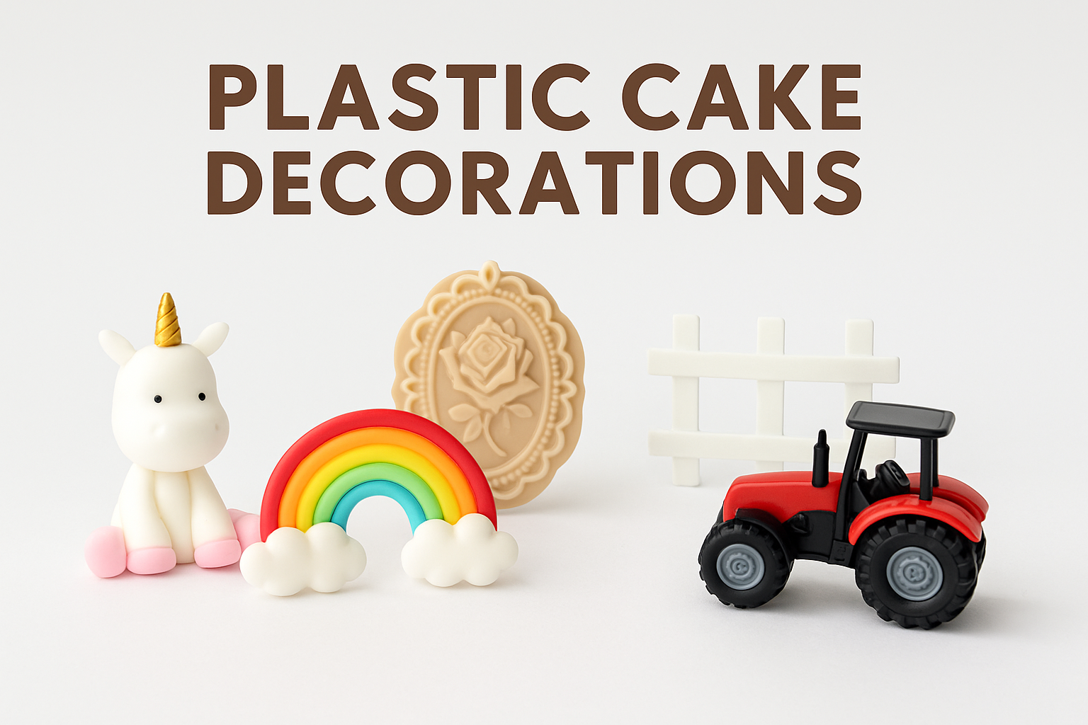 Plastic Cake Decorations