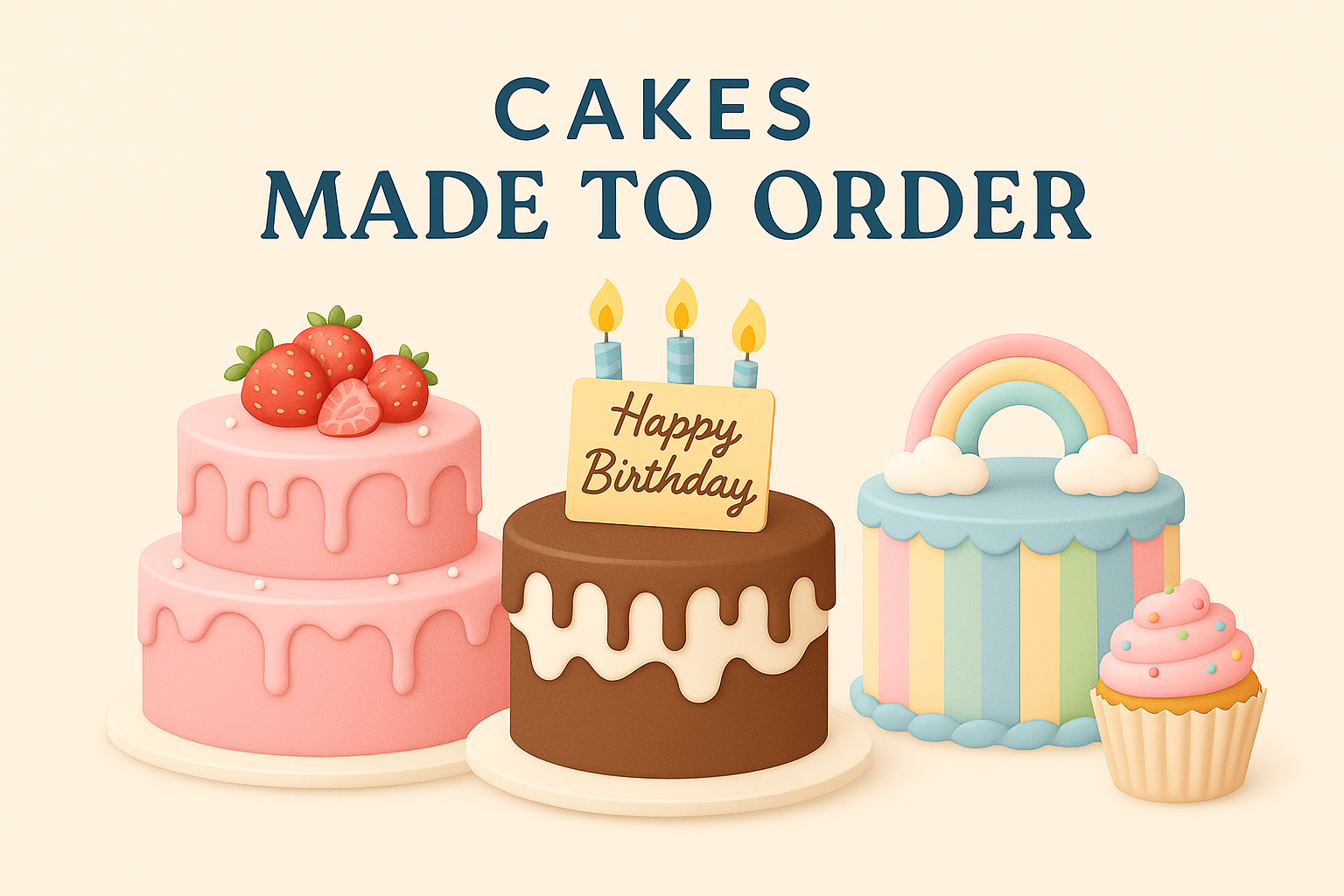 Cakes Made to Order