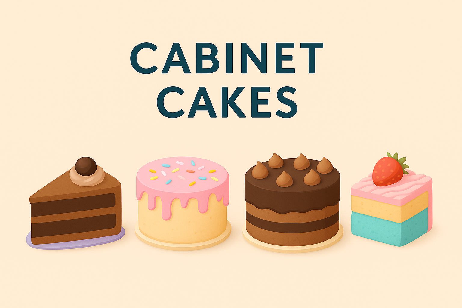 Cabinet Style Cakes