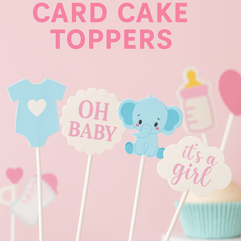 Baby Shower Cake Toppers