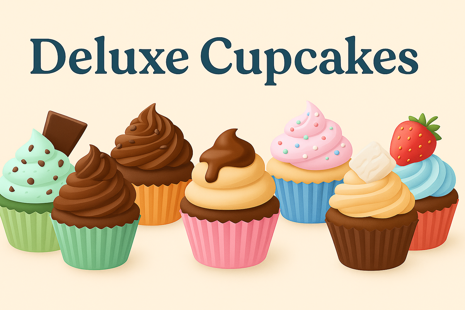 Deluxe Cupcakes
