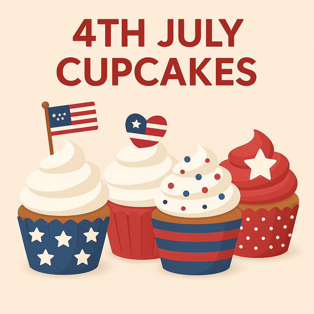 4th July Cupcakes