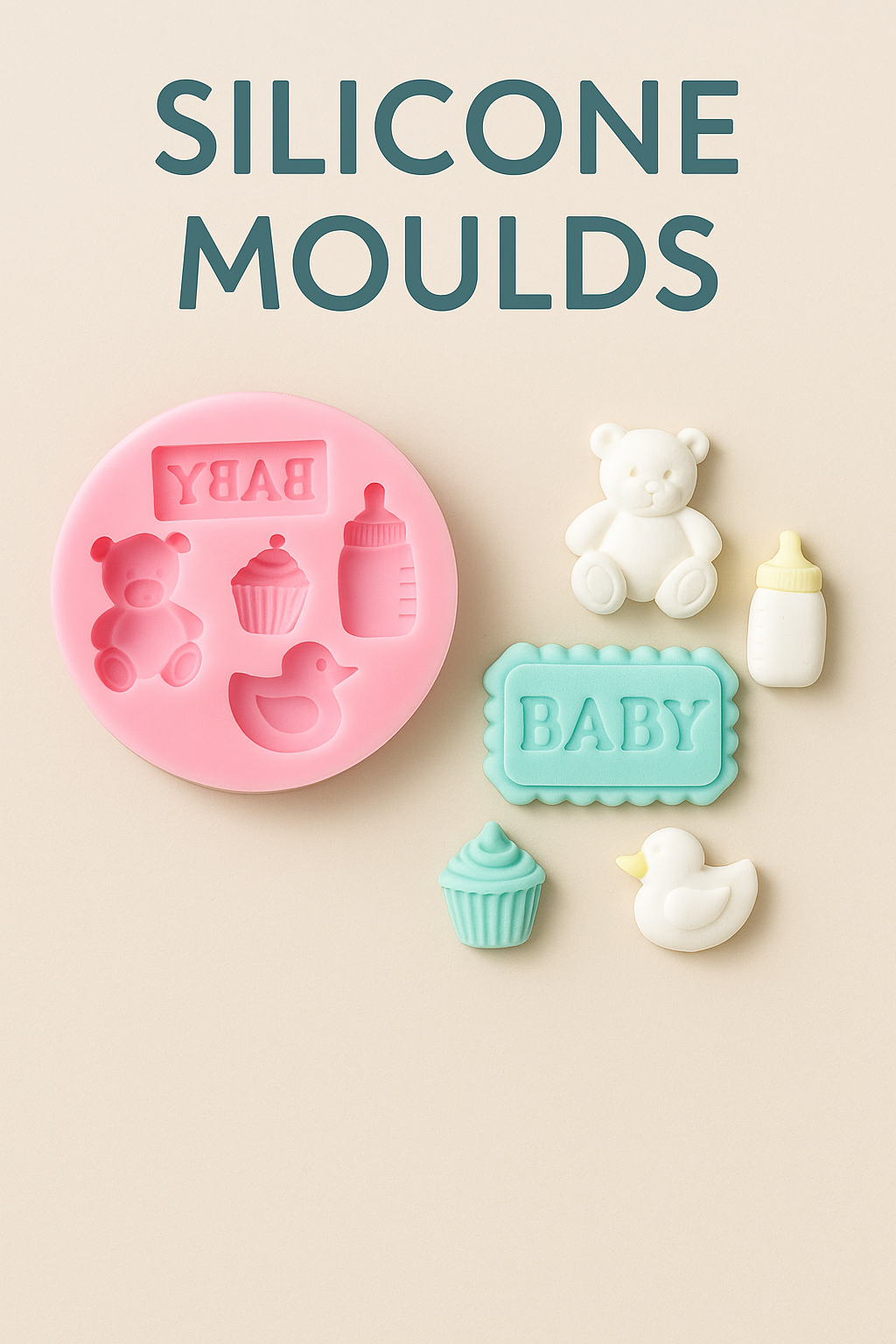 Baby Shower Silicone Moulds