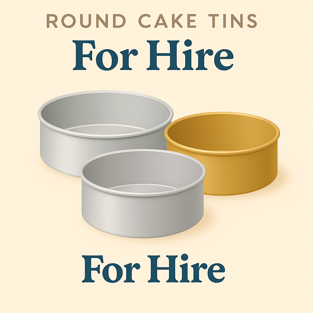 Round Cake Tins For Hire