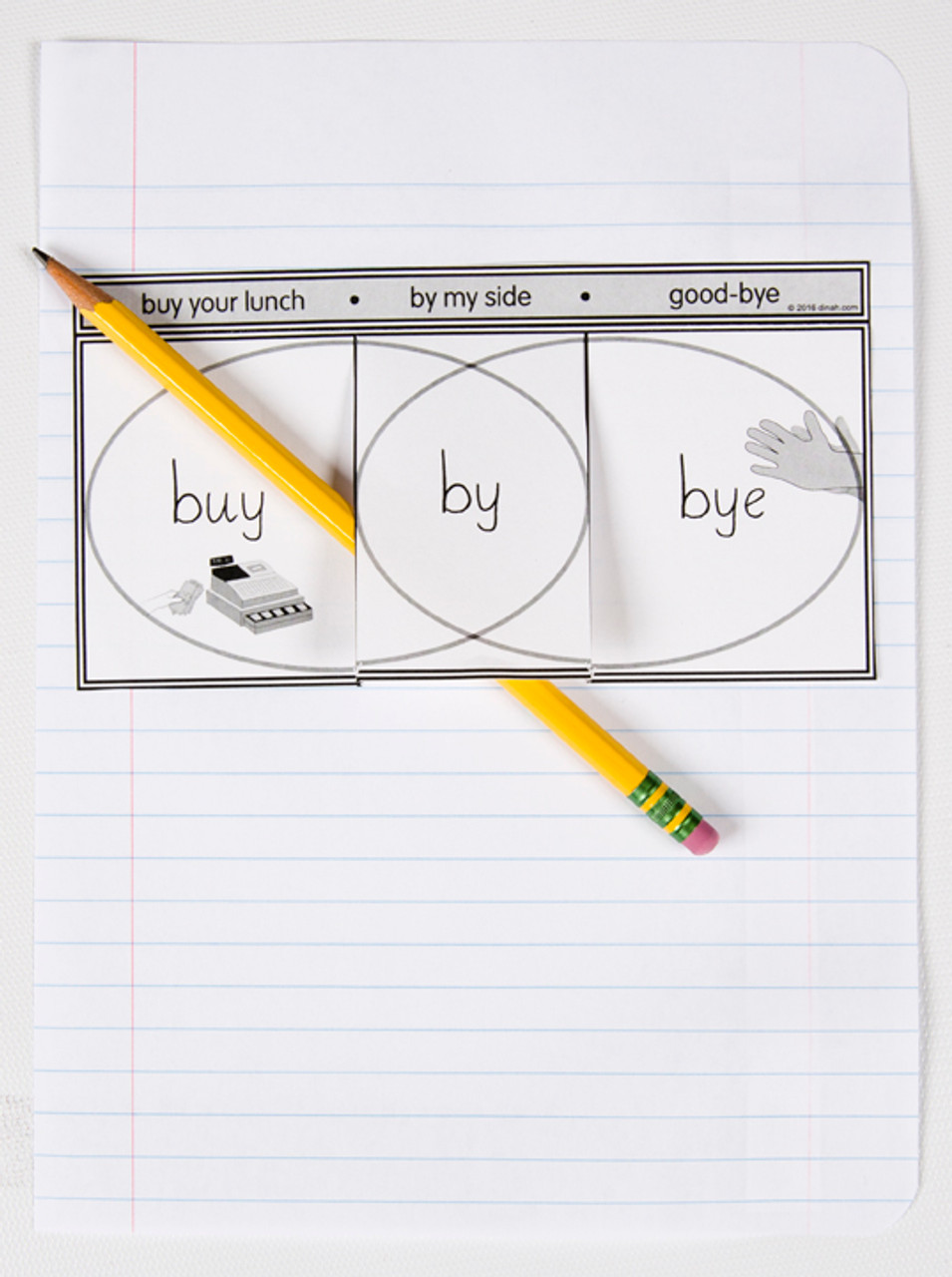 D-NC-L110-0036-EN-B-Homophones: buy, by, bye notebook