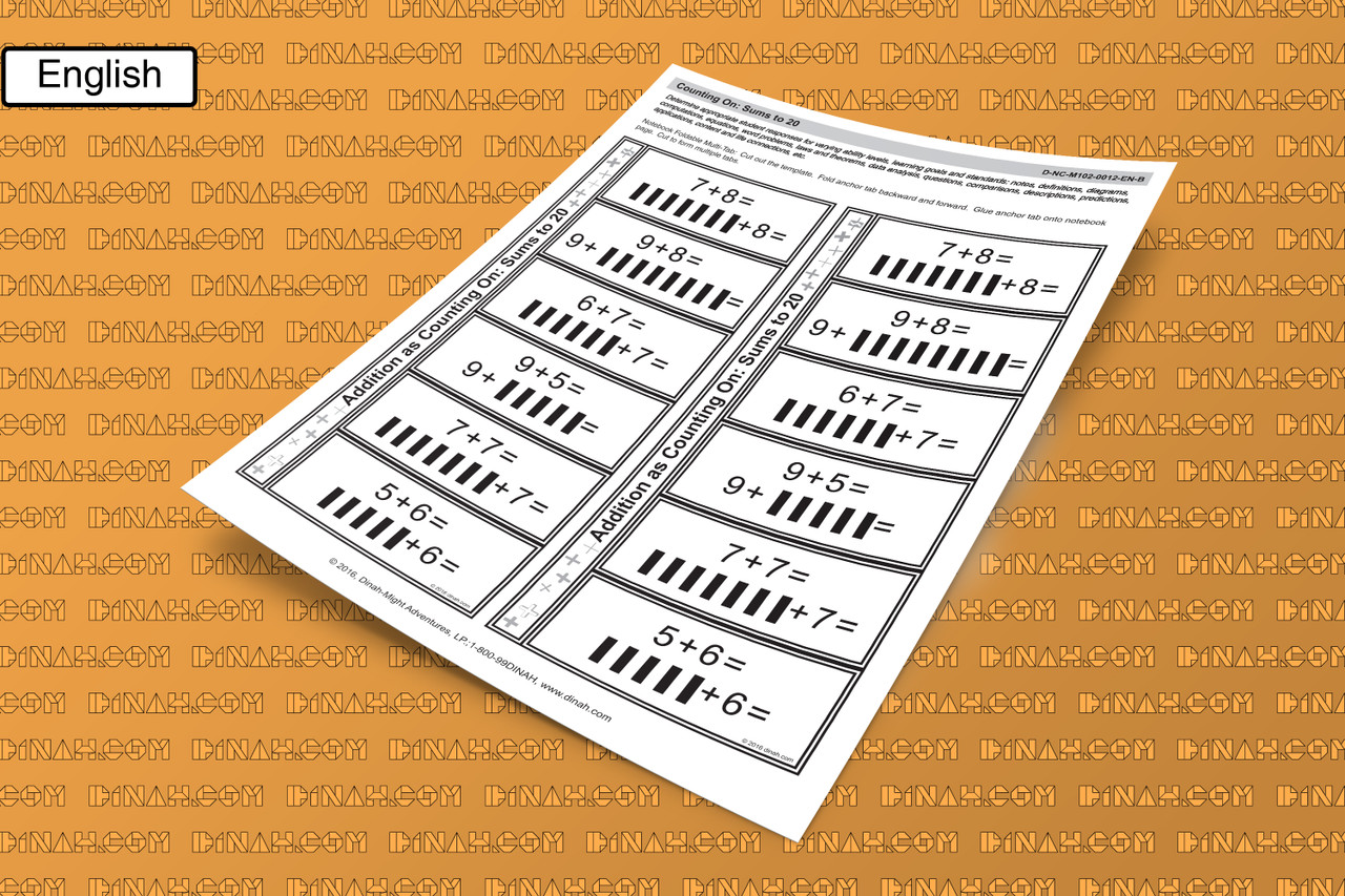 D-nc-m102-0012-en-b counting on sums to 20