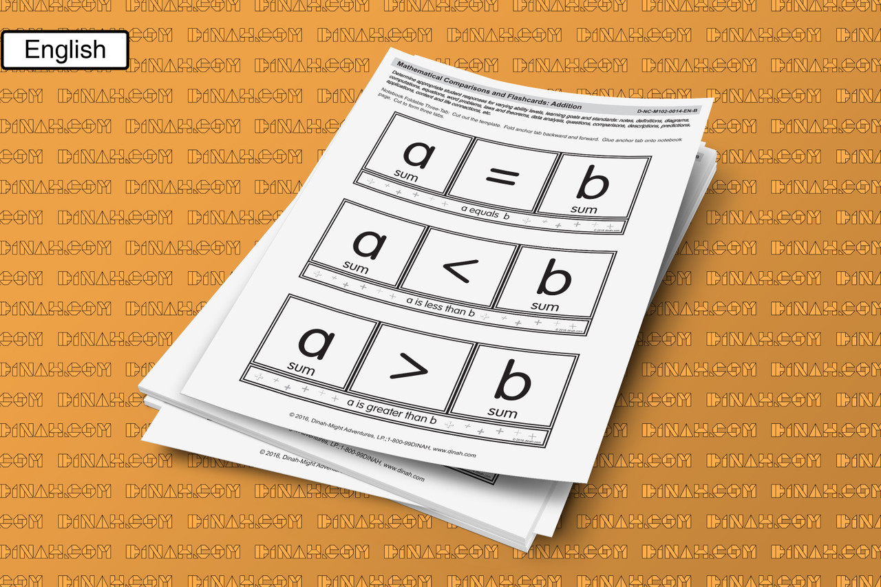 D-nc-m102-0014-en-b mathematical comparisons and flashcards addition
