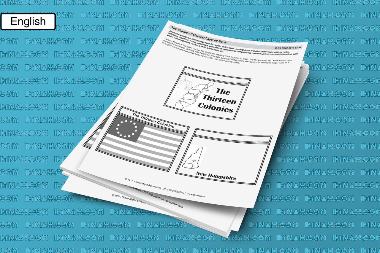 D-nc-h102-0010-en-b the thirteen colonies layered book