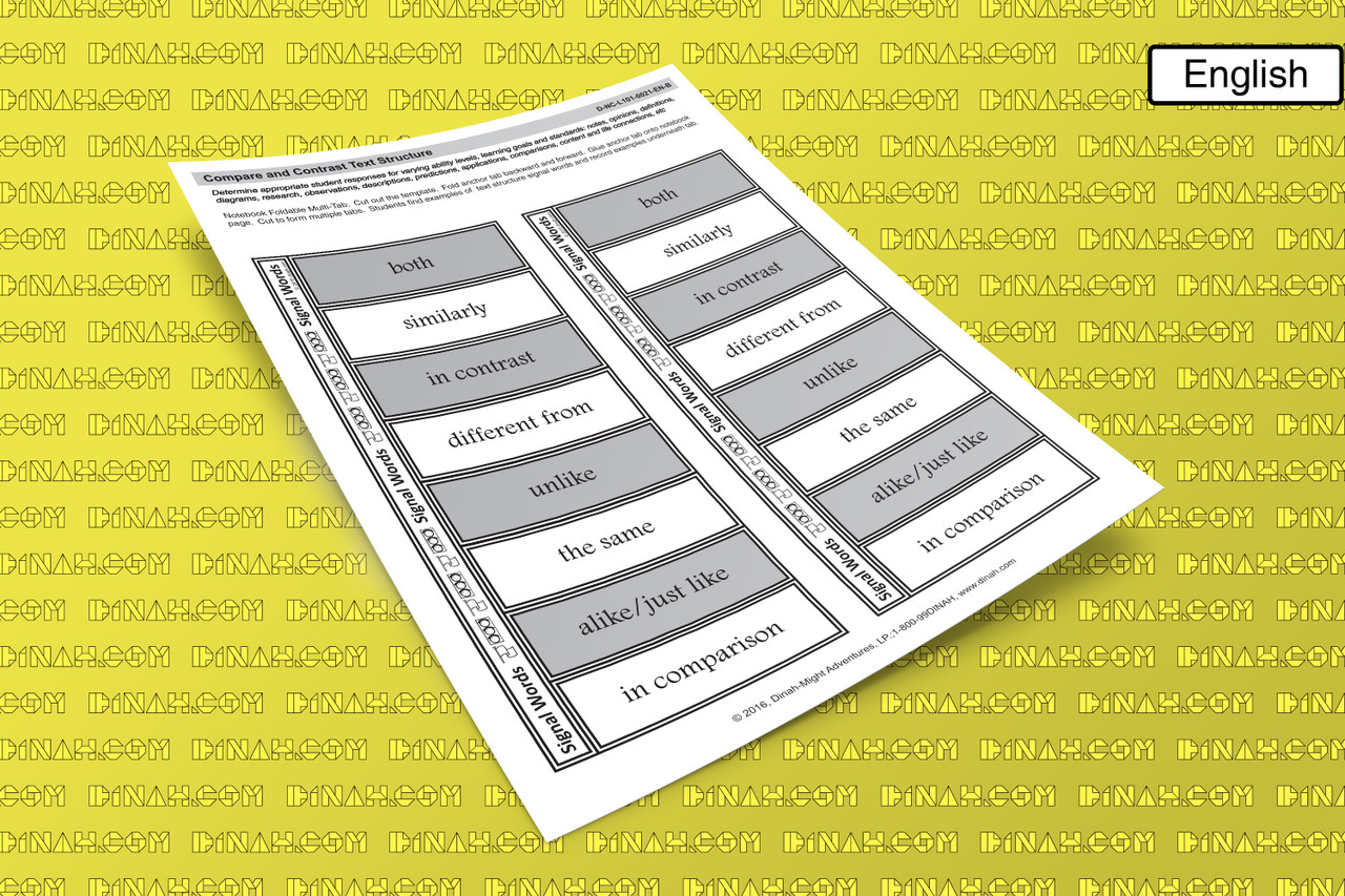 D-nc-l101-0021-en-b compare and contrast text structure