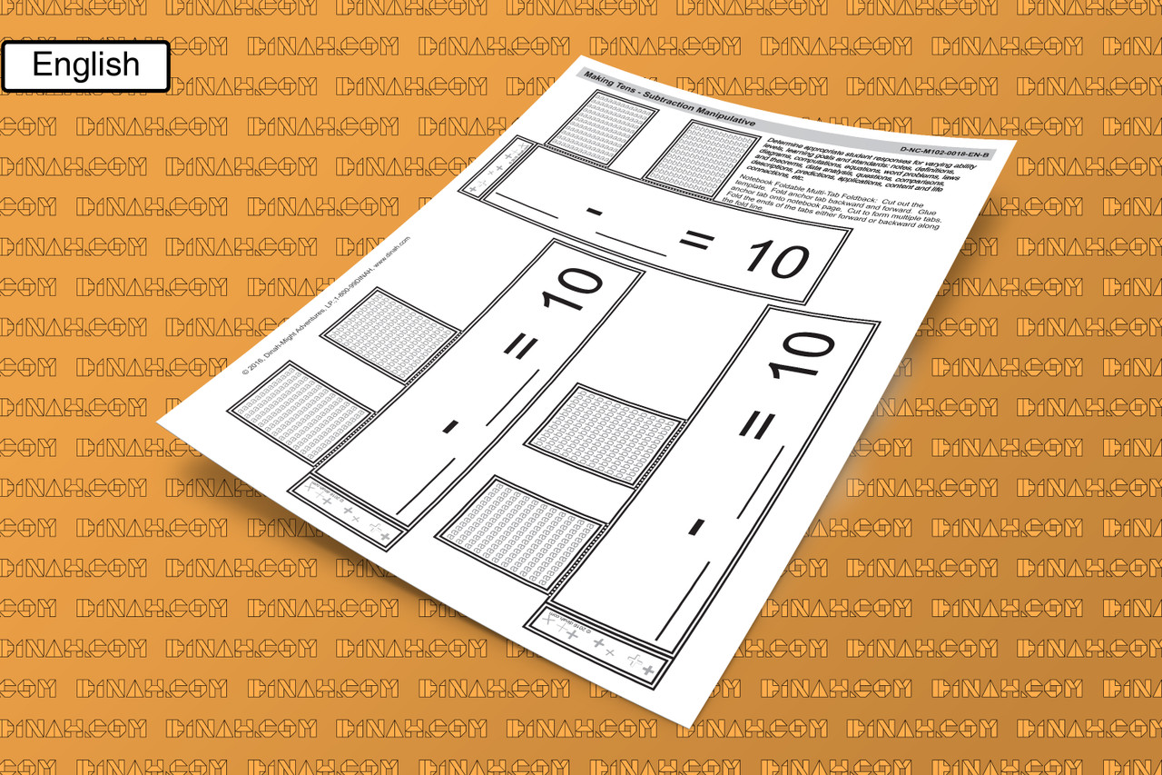 D-nc-m102-0018-en-b making tens - subtraction manipulative