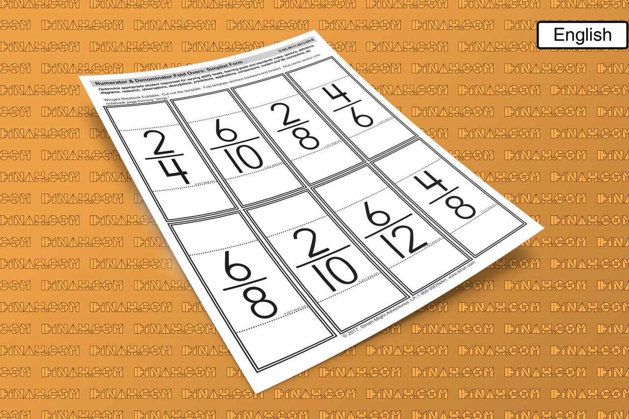 D-nc-m111-0013-en-b numerator  denominator fold overs simplist form