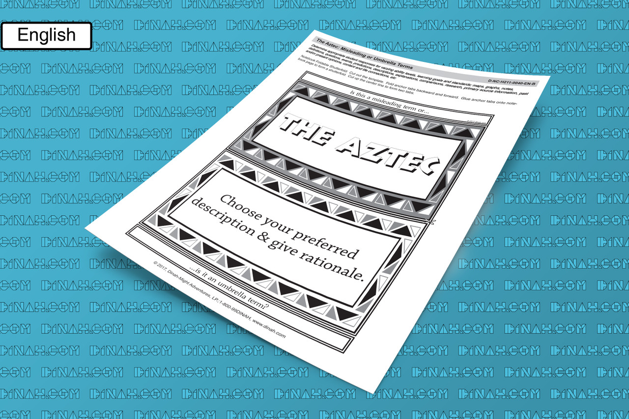 D-nc-h211-0040-en-b the aztec misleading or umbrella terms