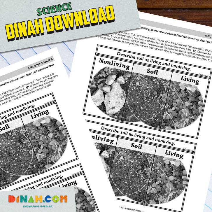 SCIENCE Free Download! SOIL Venn diagram!