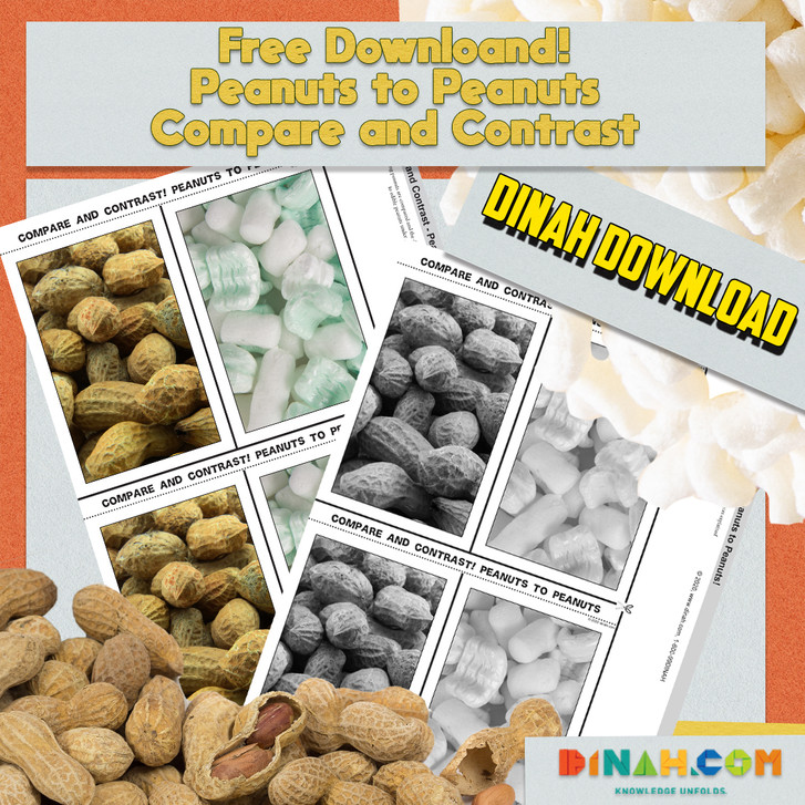 Peanuts to Peanuts! Compare and Contrast Dependent Foldable Peanuts to Peanuts! Compare and Contrast Dependent Foldable