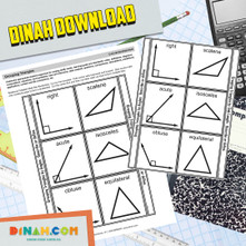 Grouping Triangles Multi-Tab Shutterfold!