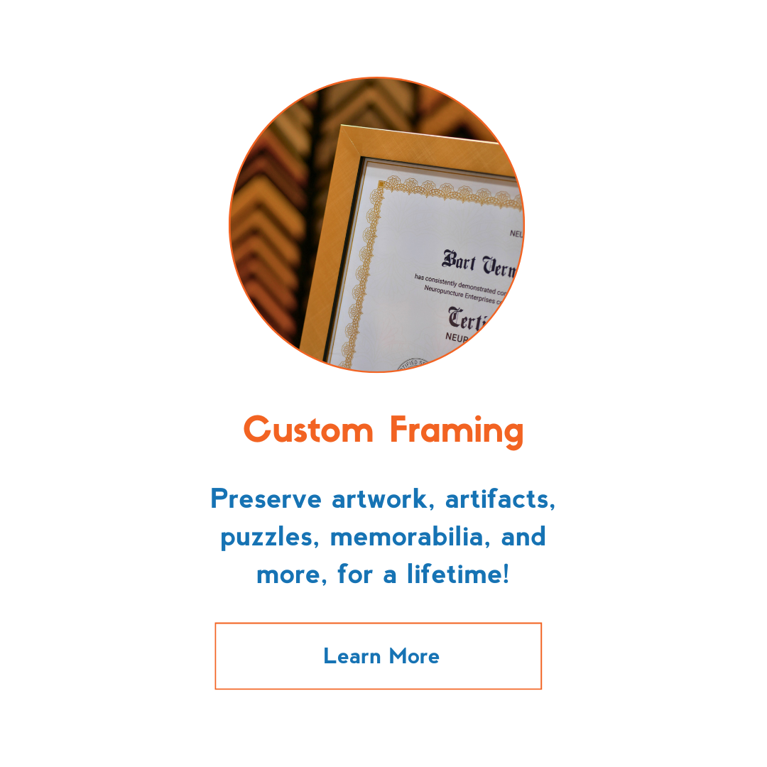 Custom Framing Services