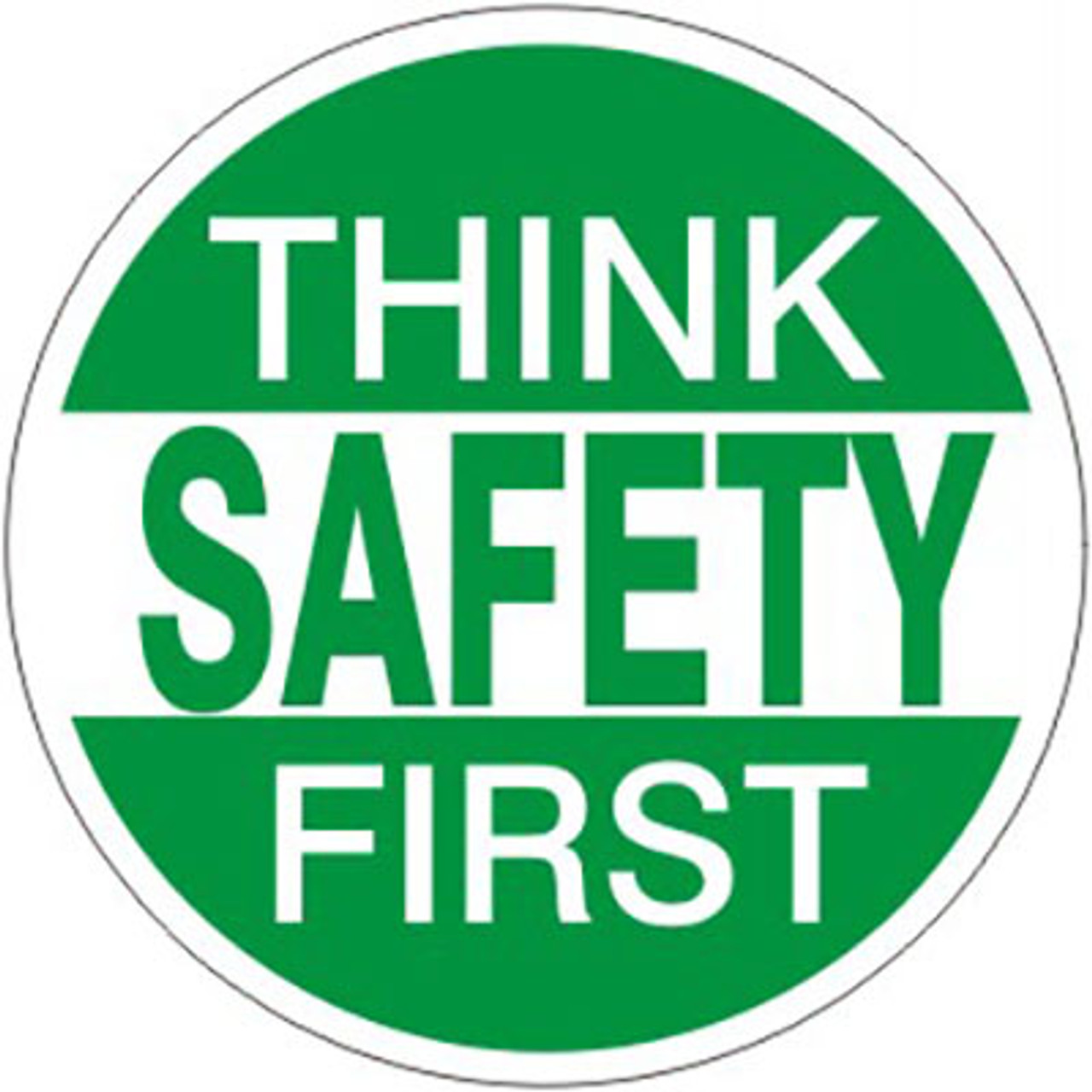 think safety first logo