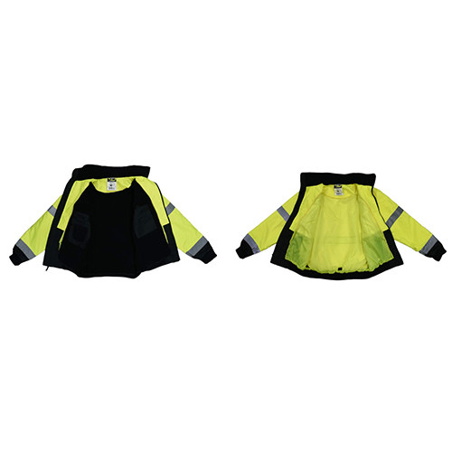 Radians SJ110B Class 3 Two-in-One High Visibility Bomber Safety Jacket