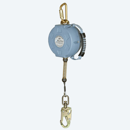 Falltech 727620  Contractor Class 1 SRL with 20' Galvanized Cable and Anchorage Carabiner Falltech 727620  Contractor Class 1 SRL with 20' Galvanized Cable and Anchorage Carabiner