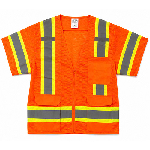 OSP 3050 Orange Safety Vest, Class 3