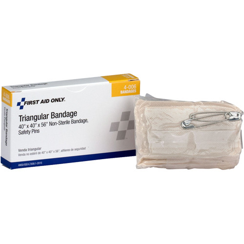 First Aid Only 4-006 40" Non-sterile Triangular Bandage