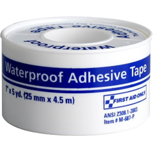 First Aid Only M687-P 1"X5 Yd. Waterproof First Aid Tape