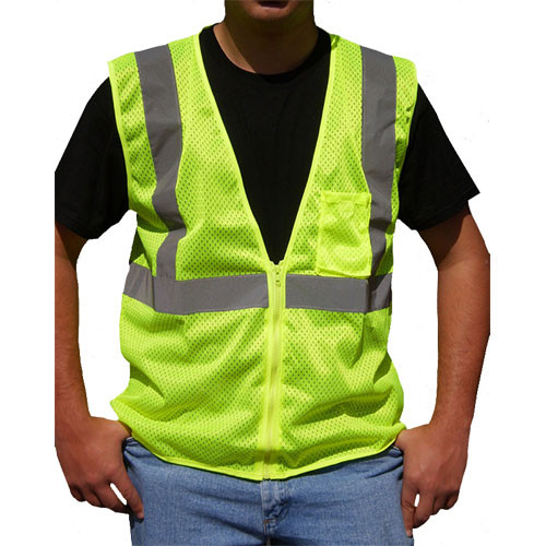 Lime Safety Vest,  Class 2