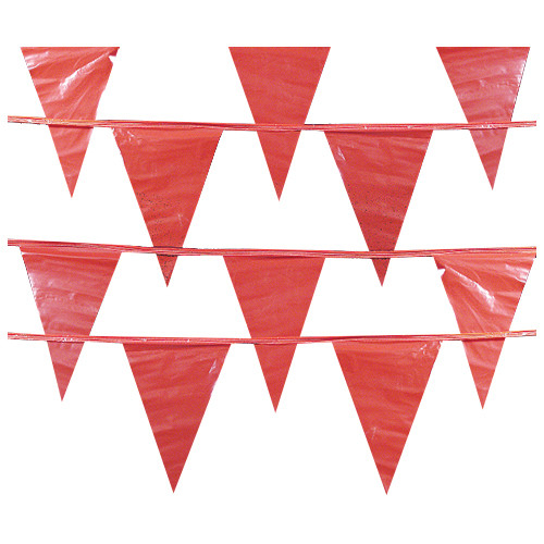 【LINE5%offクーポン可】15SS supreme Pennant 希少赤 Red Pennant Flags 12x18x105 ft
