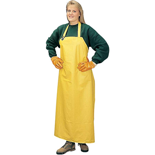 Yellow PVC/Polyester Apron 