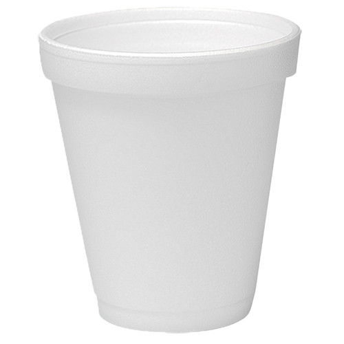 Foam Cup Hot or Cold, 1000 per Case, 8 oz.