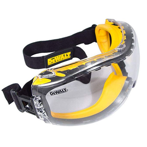 DeWalt DPG82-11 Concealer Clear Goggles, Anti-Fog