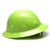 Pyramex HP24131 SL Full Brim Hat, 4-Point, Ratchet Suspension,Hi Vis Lime