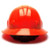 Pyramex HP24141 SL Full Brim Hat, 4-Point, Ratchet Suspension,Hi Vis Orange