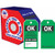 Scaffold Tags Roll, Green, OK