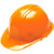 Pyramex SL Series Hard Hat, 4-Point Ratchet Suspension