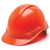 Pyramex Ridgeline Vented Hard Hat, 4-Point, Ratchet Suspension