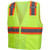 Class 2 Two-Tone Surveyor Safety Vest - Lime