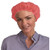 PCBC12 Red Bouffant Cap, 21"