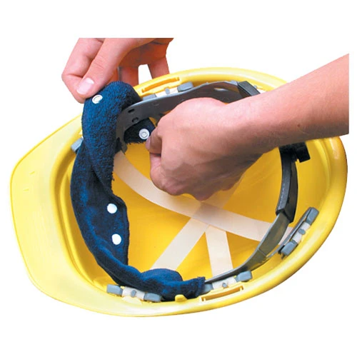 2-Inch Hard Hat Sweatband - Absorbent Liner For Construction, Work, And Safety Helmets