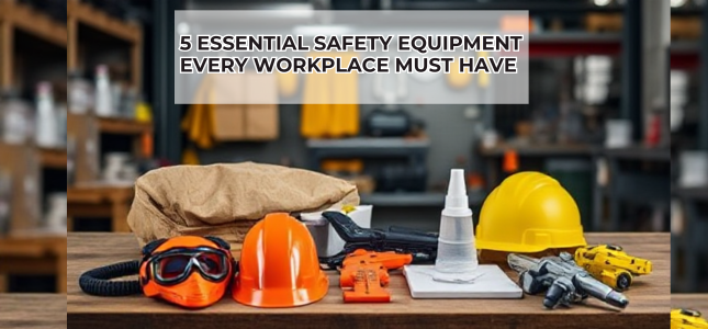 5 Essential Safety Equipment Every Workplace Must Have - Darman ...