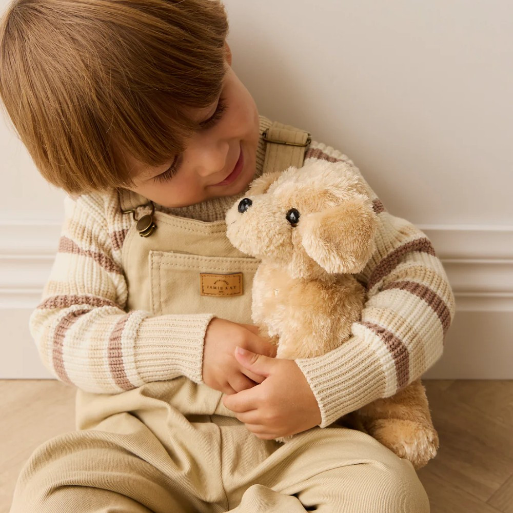 Jamie Kay Snuggle Bunnies - Milo the Retriever | Toys | Jamie Kay