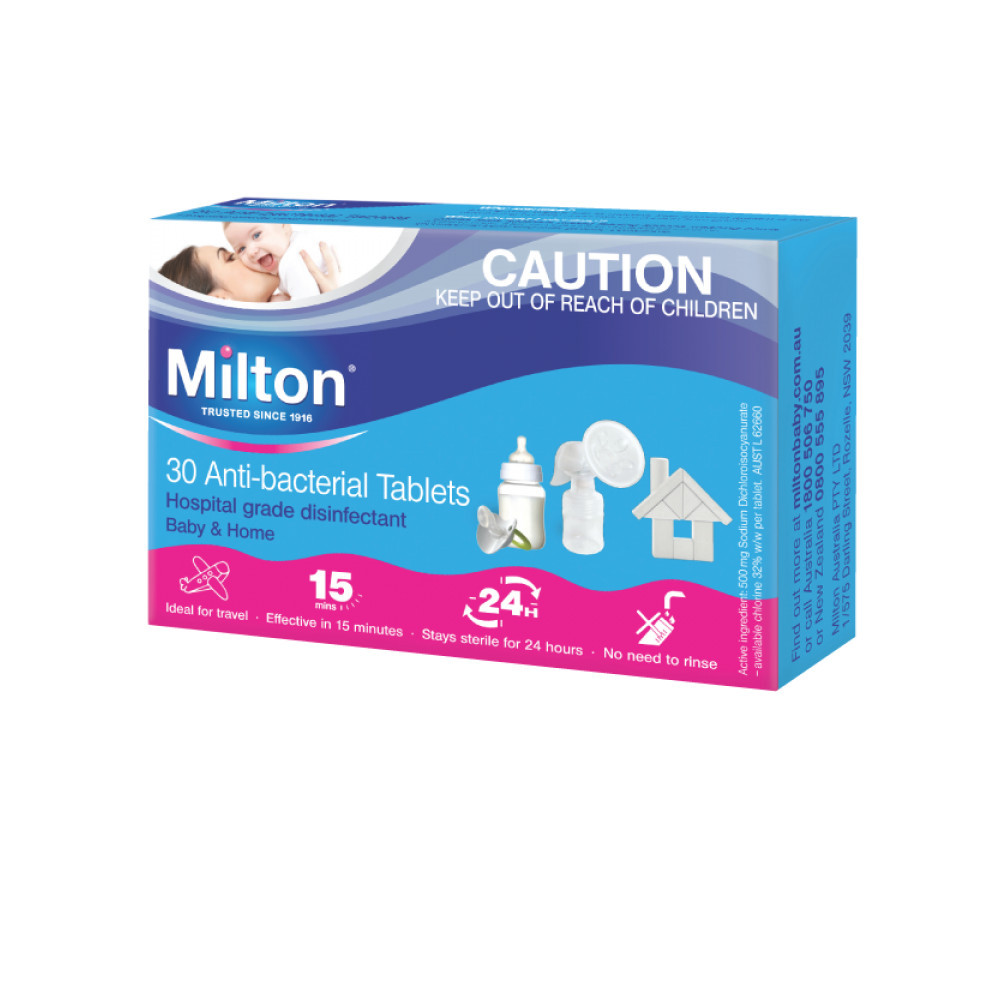 Milton Anti-Bacterial Tablets 30's 
