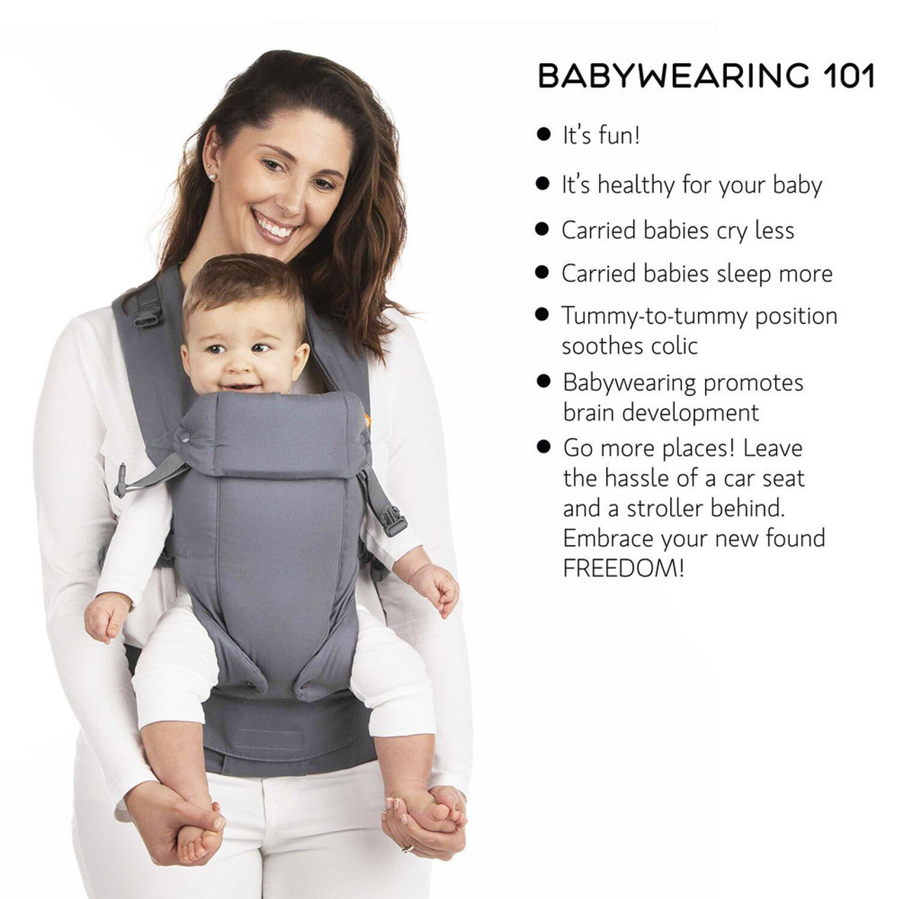 Gemini Cool Mesh Baby Carrier | Buckle 