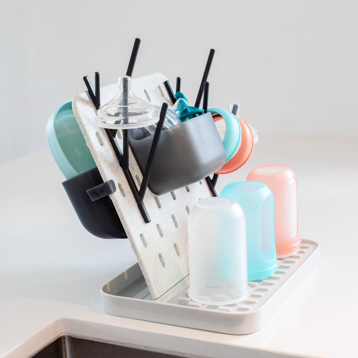 Boon Rack Boon Groove Drying Rack | Cleaning & Sterilising | Boon