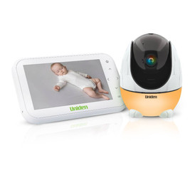 Uniden BW3531 4.3" Wireless Smart Baby Video Monitor with Pan & Tilt Camera