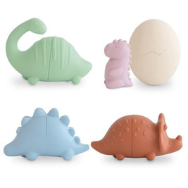 Mushie Bath Play Set - Dino