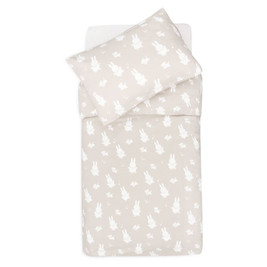 Jollein Duvet Cover Set - Miffy & Snuffy Nougat
