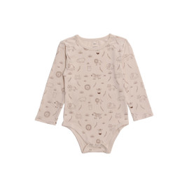 The Sleep Store Organic Cotton Long Sleeve Bodysuit - Clearance