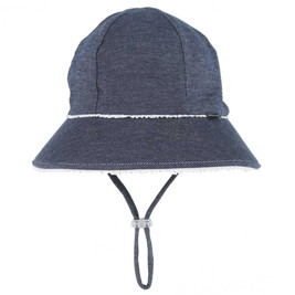 Bedhead Hats Ruffle Ponytail Bucket Sun Hat