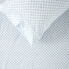 Squiggles Cotton Sheet Set - Wavy Check